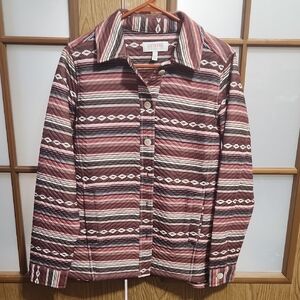 Shyanne Country, Wear It, Mean It,  Western Print Quilted Shacket